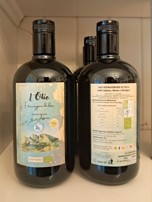 Olio extravergine dell’azienda