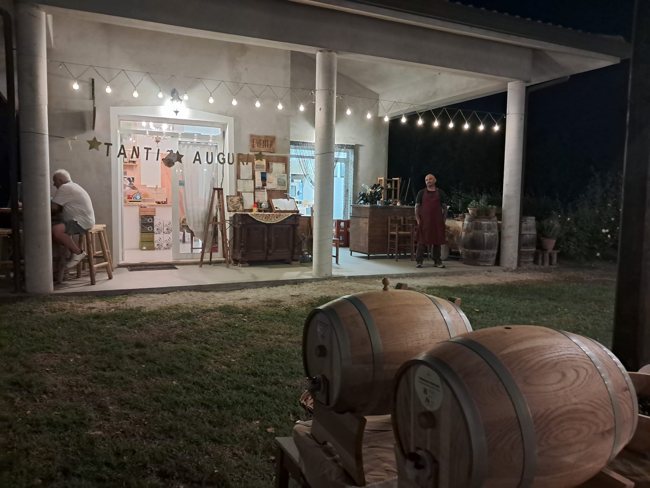 Una serata all’agriturismo