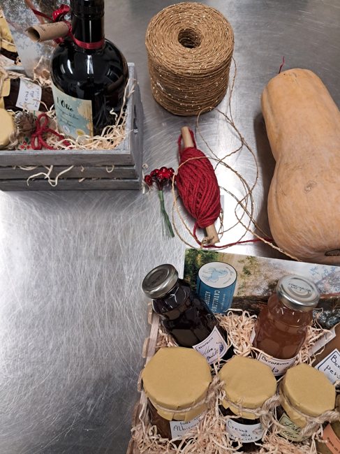 Cesti e prodotti della bottega